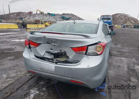 2013 Hyundai Elantra Limited from USA, damaged, VIN 5NPDH4AE2DH243622